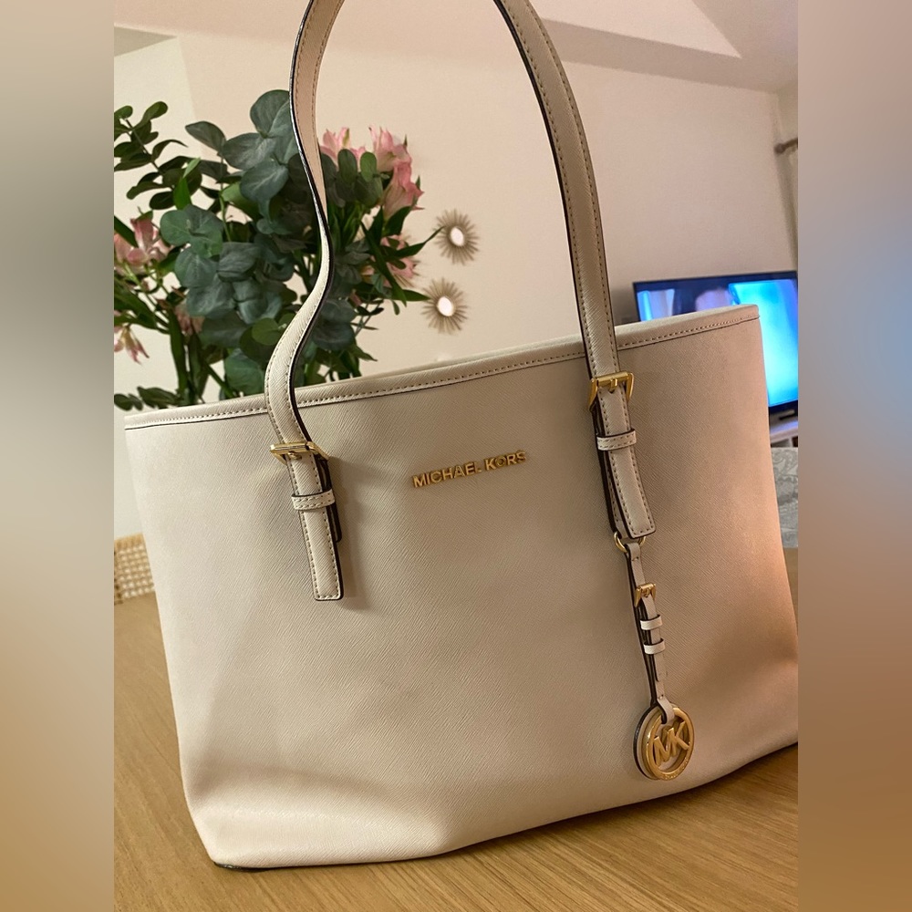 Michael Kors White(Cream)Tote